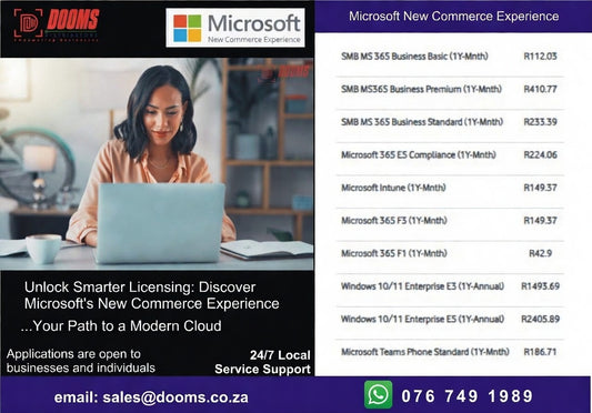 Microsoft New Commerce Experience