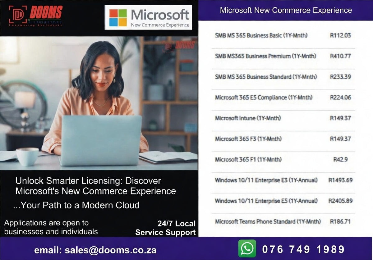 Microsoft New Commerce Experience