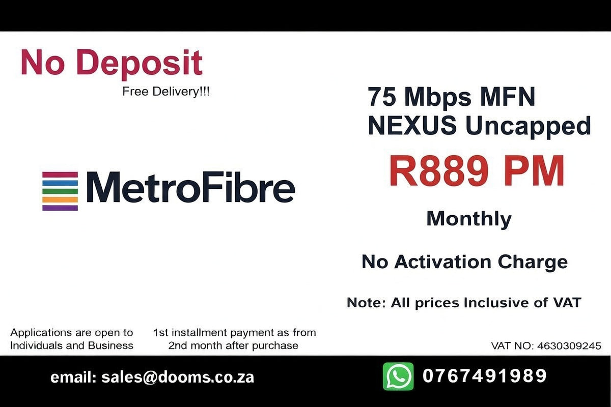 MFN NEXUS Uncapped 75 Mbps