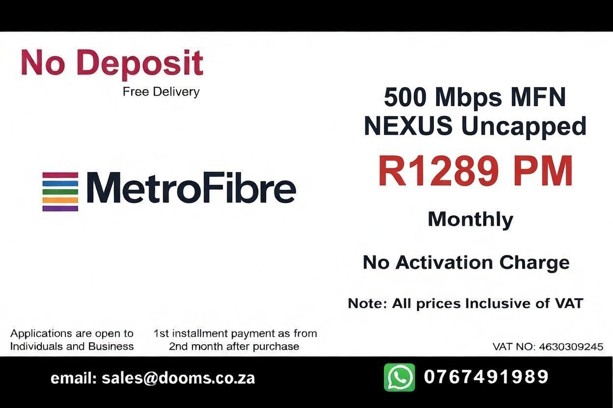 MFN NEXUS Uncapped 500 Mbps