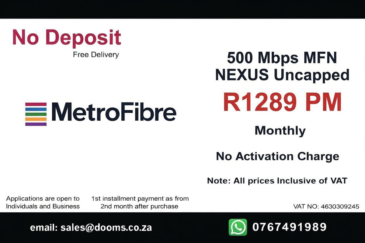 MFN NEXUS Uncapped 500 Mbps