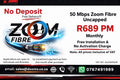 Zoom Fibre Uncapped 50 Mbps
