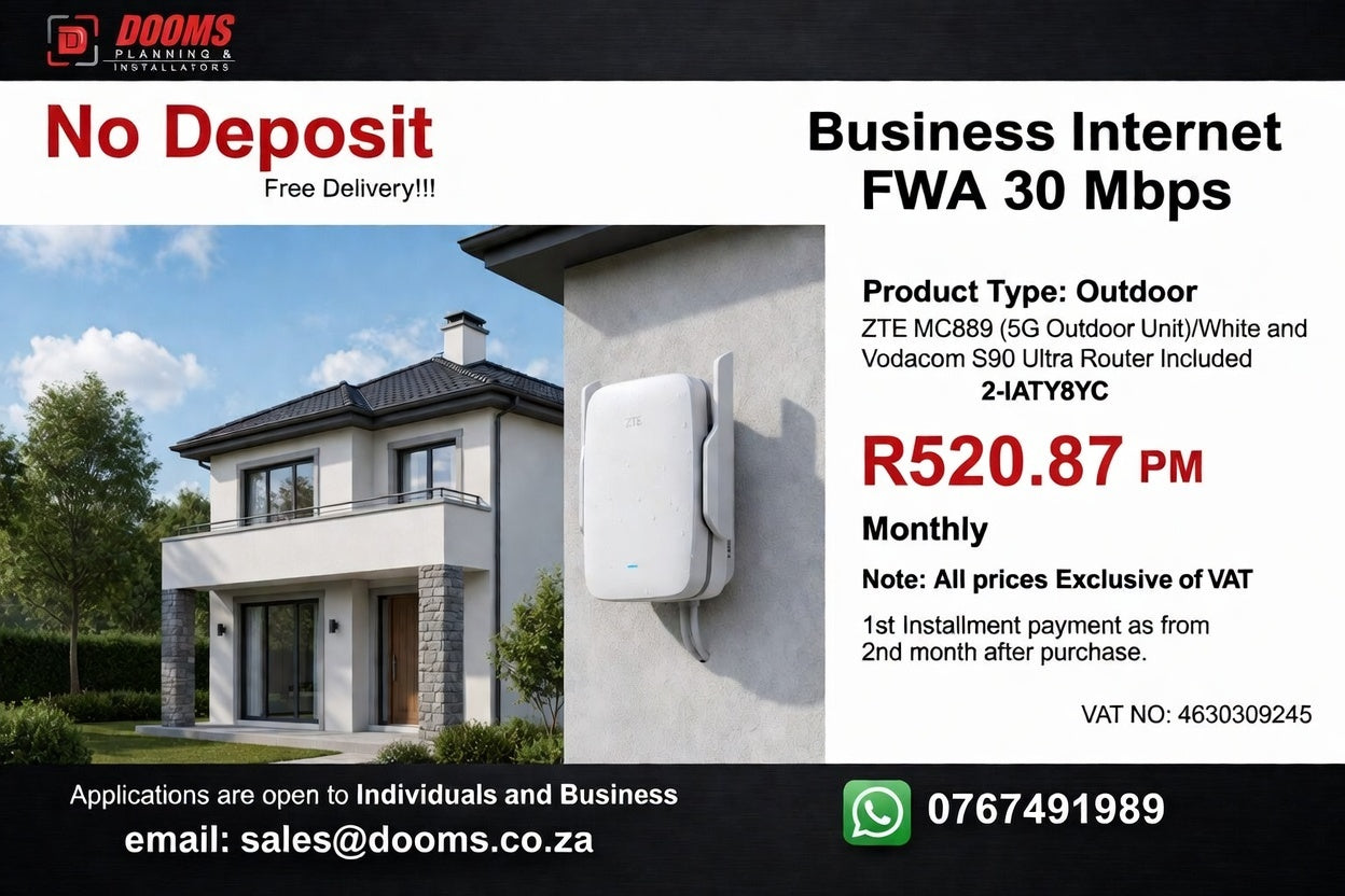 Business Internet FWA 30 Mbps