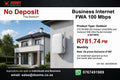 Business Internet FWA 100 Mbps