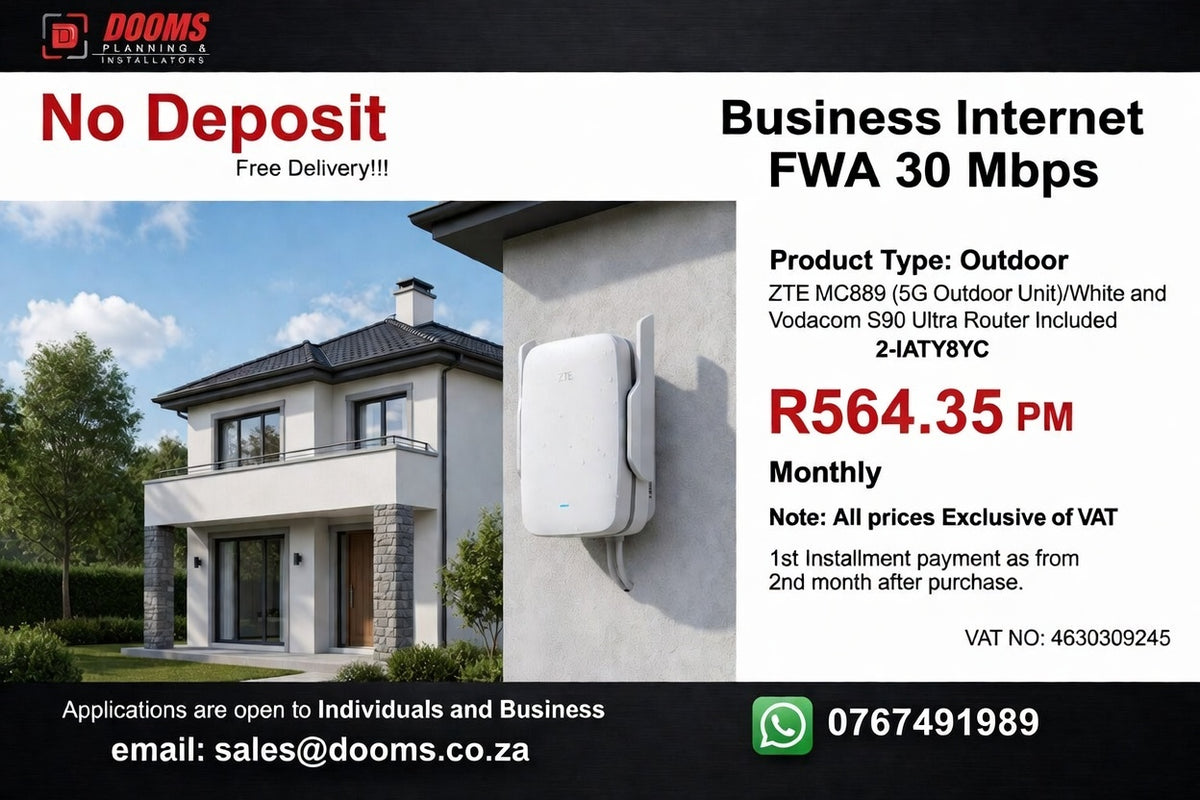 Business Internet FWA 30 Mbps