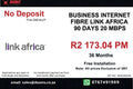 BUSINESS INTERNET FIBRE LINK AFRICA 90 DAYS 20 MBPS