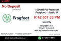 BUSINESS INTERNET FIBRE FROGFOOT DEDICATED 1000 - 1000MBPS
