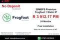 BUSINESS INTERNET FIBRE FROGFOOT DEDICATED 20MBPS