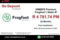 BUSINESS INTERNET FIBRE FROGFOOT DEDICATED 50MBPS