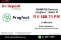 BUSINESS INTERNET FIBRE FROGFOOT DEDICATED 100MBPS