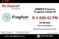 BUSINESS INTERNET FIBRE FROGFOOT DEDICATED 50MBPS