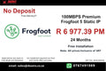 BUSINESS INTERNET FIBRE FROGFOOT DEDICATED 100MBPS