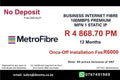 BUSINESS INTERNET FIBRE MFN DEDICATED 100MBPS