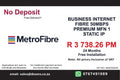 BUSINESS INTERNET FIBRE MFN DEDICATED 50MBPS