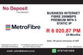 BUSINESS INTERNET FIBRE MFN DEDICATED 200MBPS