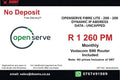 BUSINESS INTERNET FIBRE OPENSERVE LITE 200MBPS - 200MBPS