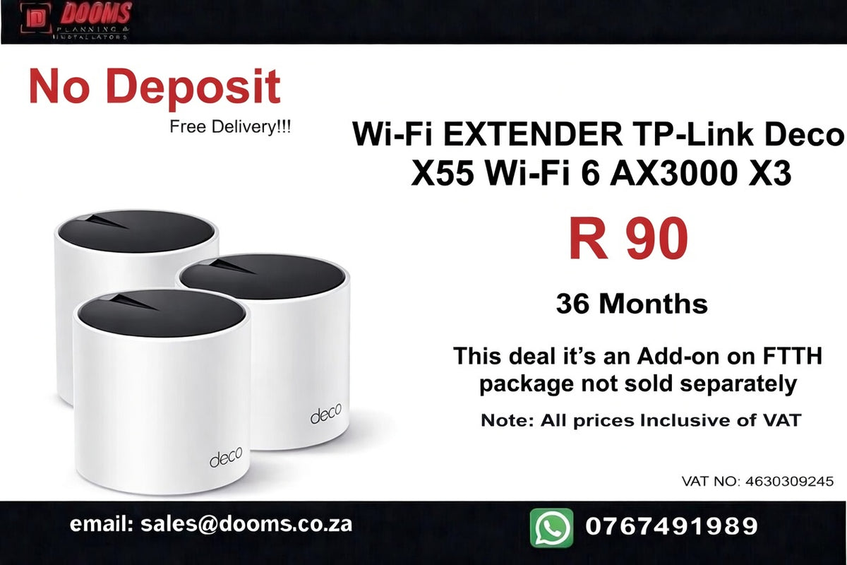 FTTH Mobile Deal – Wi-Fi Extender