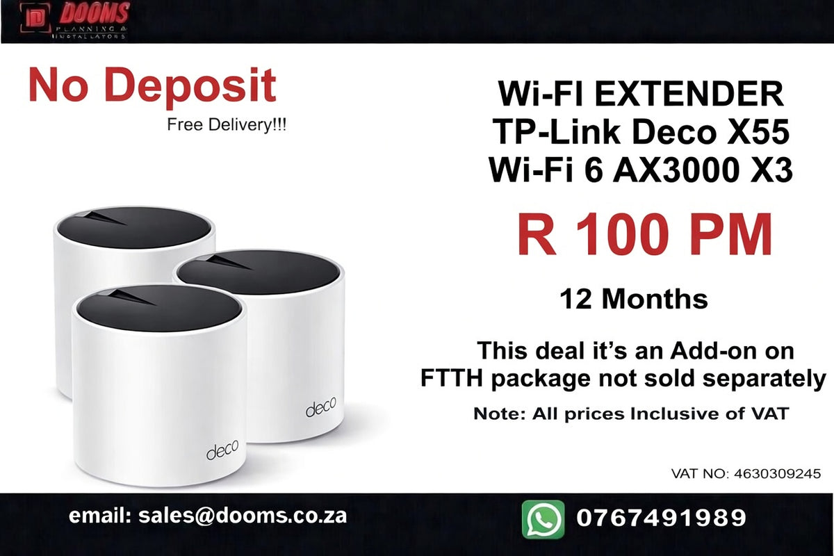 FTTH Mobile Deal – Wi-Fi Extender