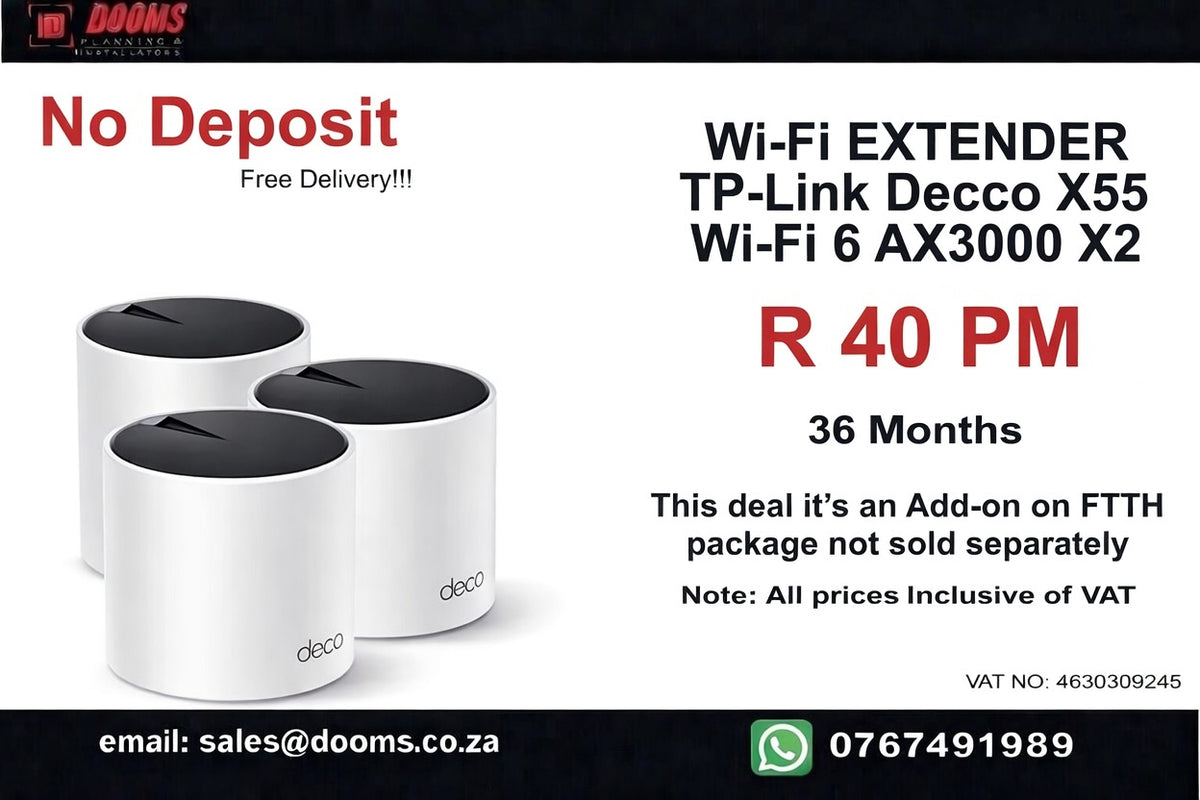FTTH Mobile Deal – Wi-Fi Extender