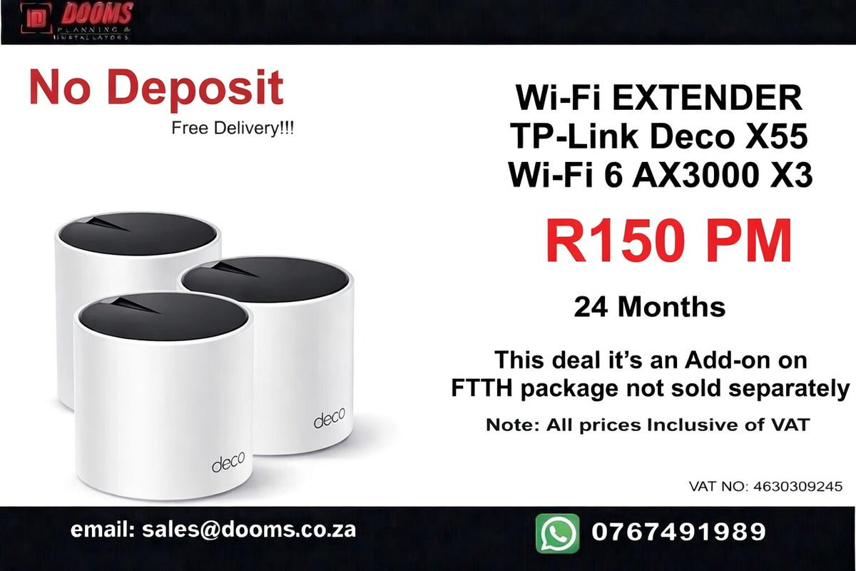 FTTH Mobile Deal – Wi-Fi Extender