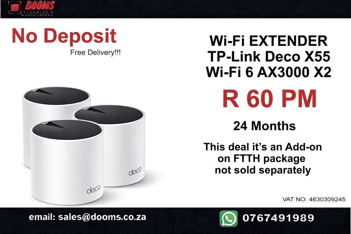 FTTH Mobile Deal – Wi-Fi Extender