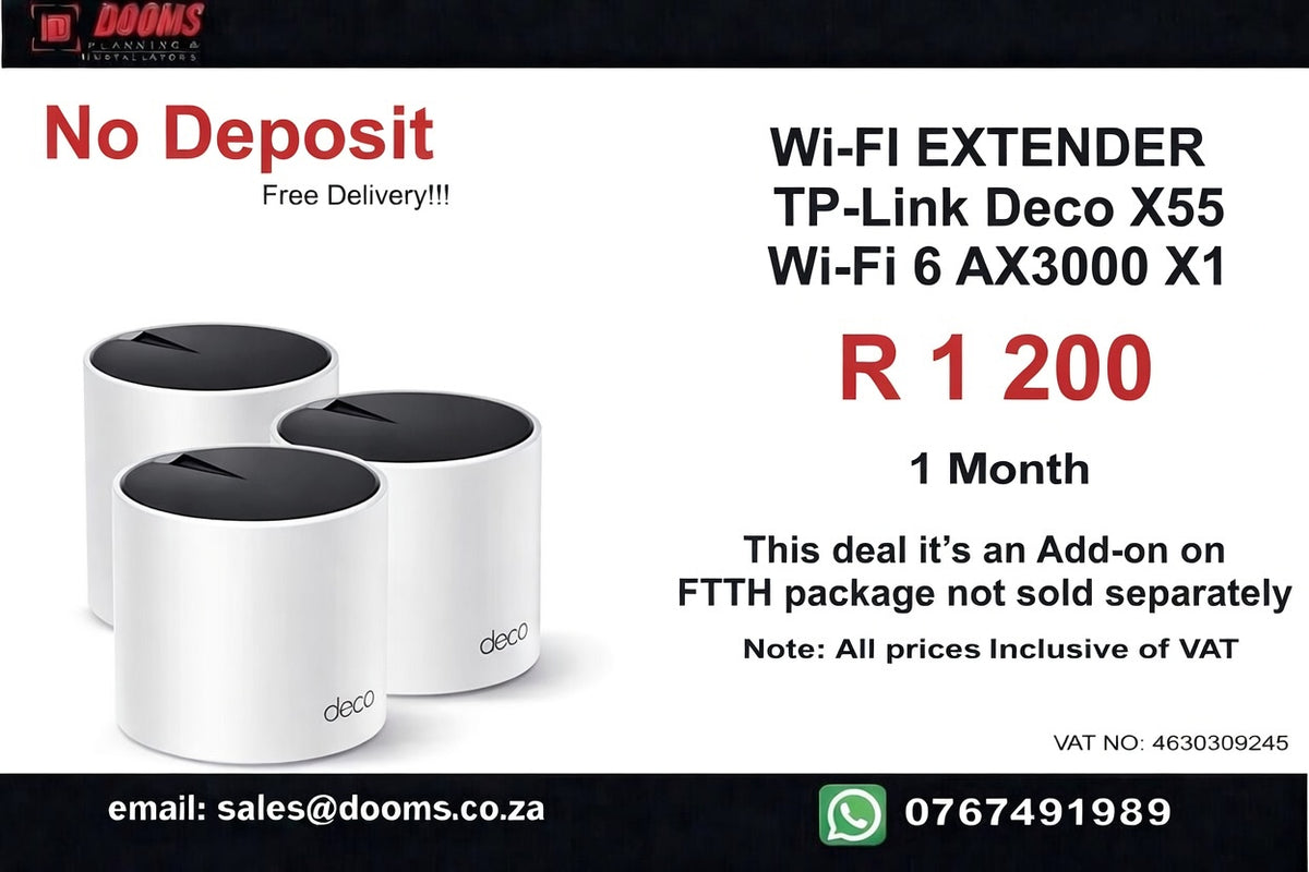 FTTH Mobile Deal – Wi-Fi Extender