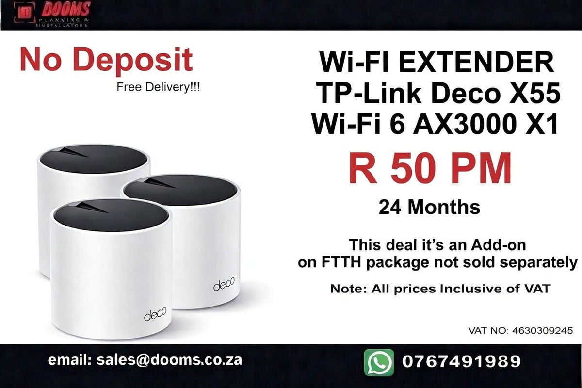 FTTH Mobile Deal – Wi-Fi Extender