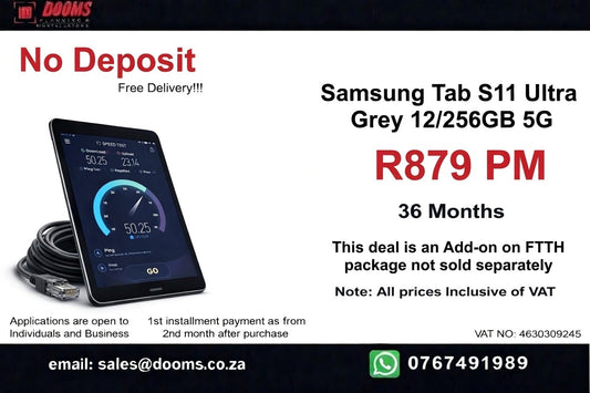 FTTH Mobile Deal – Tablets