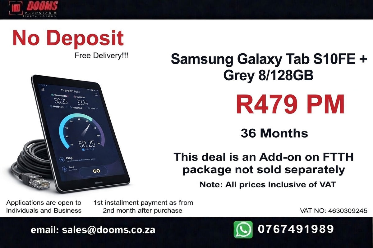 FTTH Mobile Deal – Tablets