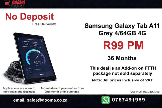 FTTH Mobile Deal – Tablets