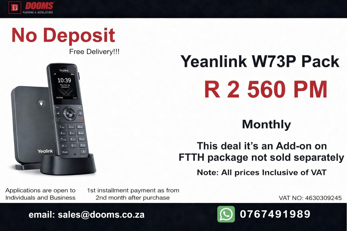 FTTH Mobile Deal – Vodacom IP Talk