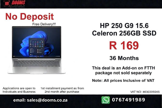 FTTH Mobile Deal – Laptop
