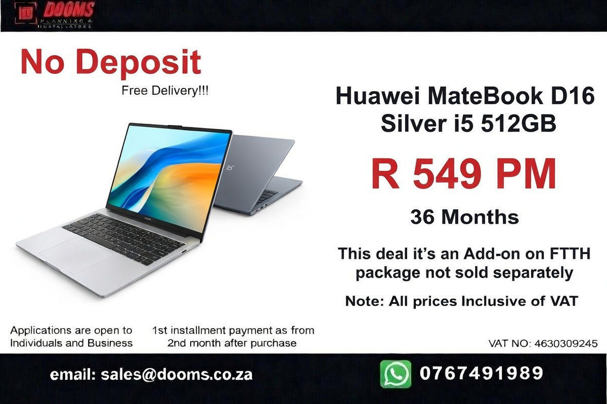 FTTH Mobile Deal – Laptop