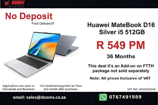 FTTH Mobile Deal – Laptop