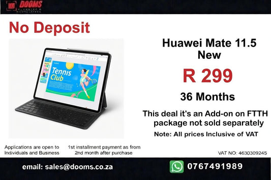 FTTH Mobile Deal – Laptop