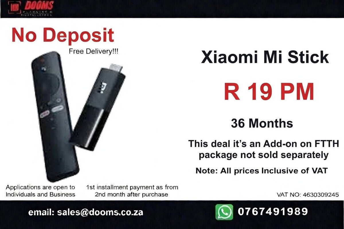 FTTH Mobile Deal – Smart Home