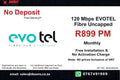 EVOTEL Fibre Uncapped 120 Mbps