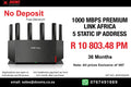 BUSINESS INTERNET FIBRE LINK AFRICA 90 DAYS 1000MBPS - 1000MBPS