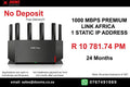 BUSINESS INTERNET FIBRE LINK AFRICA 90 DAYS 1000MBPS - 1000MBPS