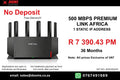 BUSINESS INTERNET FIBRE LINK AFRICA 90 DAYS 500MBPS - 500MBPS