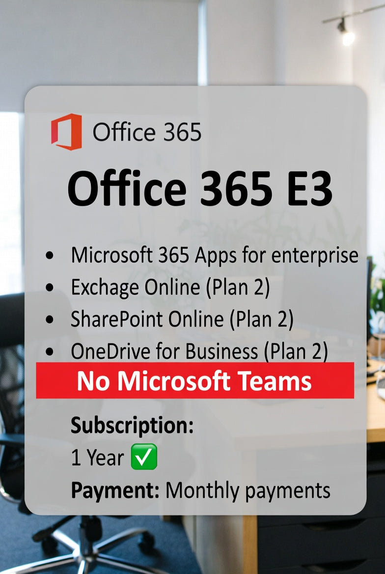 Microsoft Office 365 Enterprise