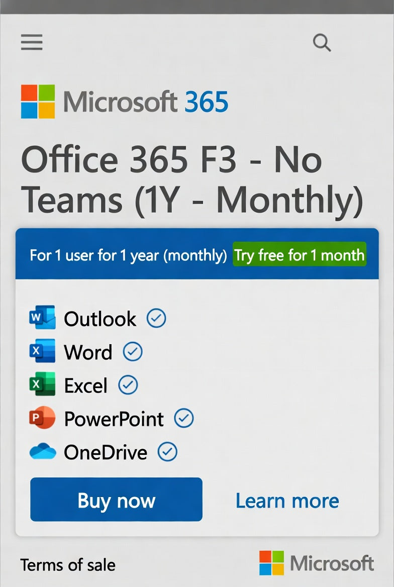 Microsoft Office 365 Enterprise