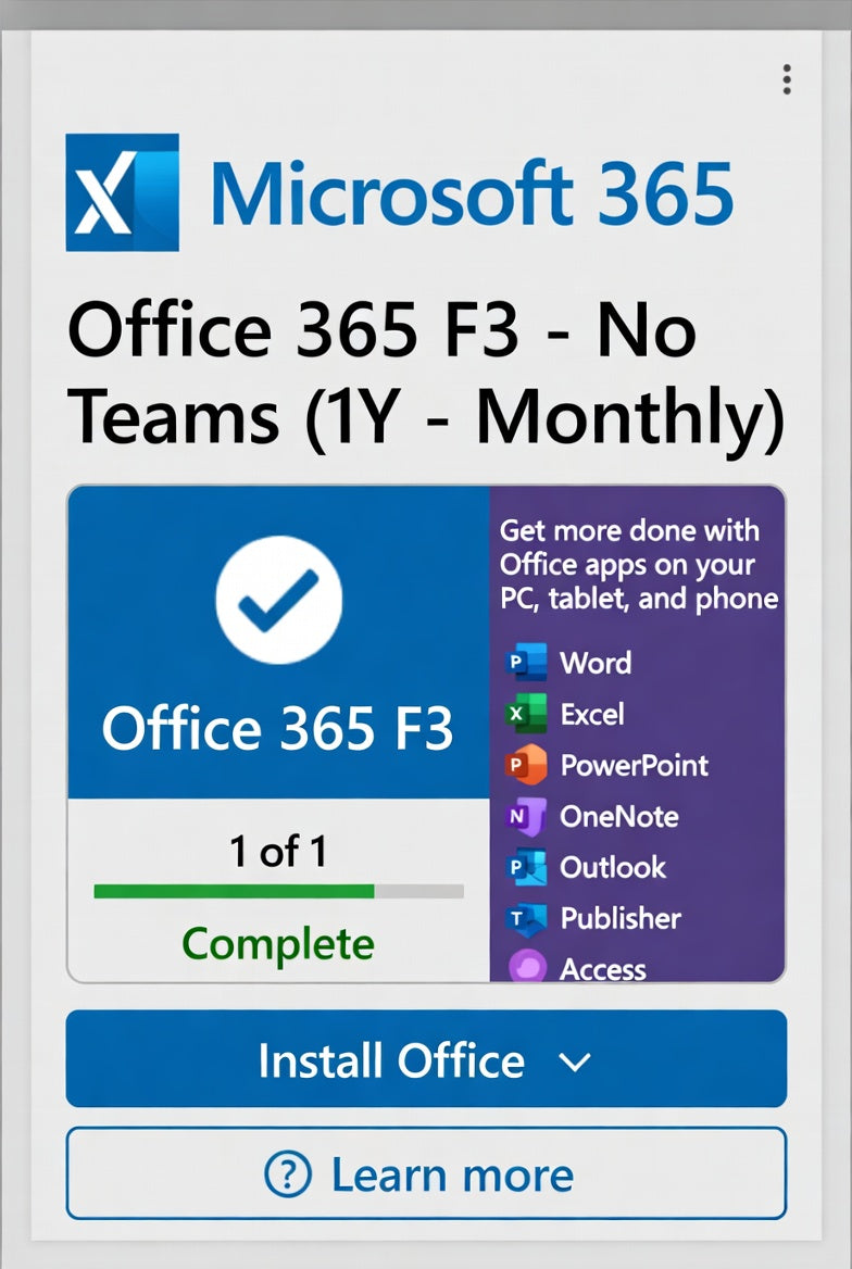 Microsoft Office 365 Enterprise