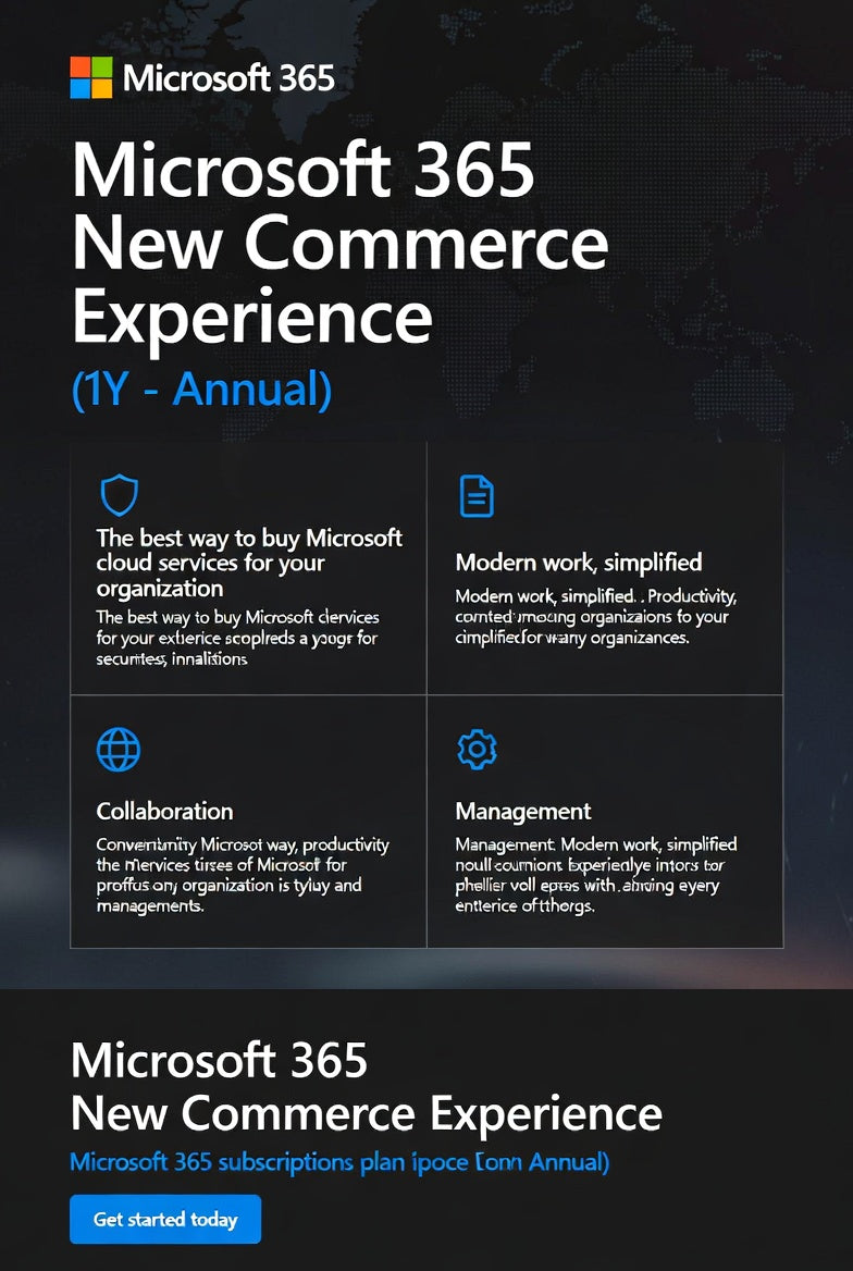 Microsoft New Commerce Experience